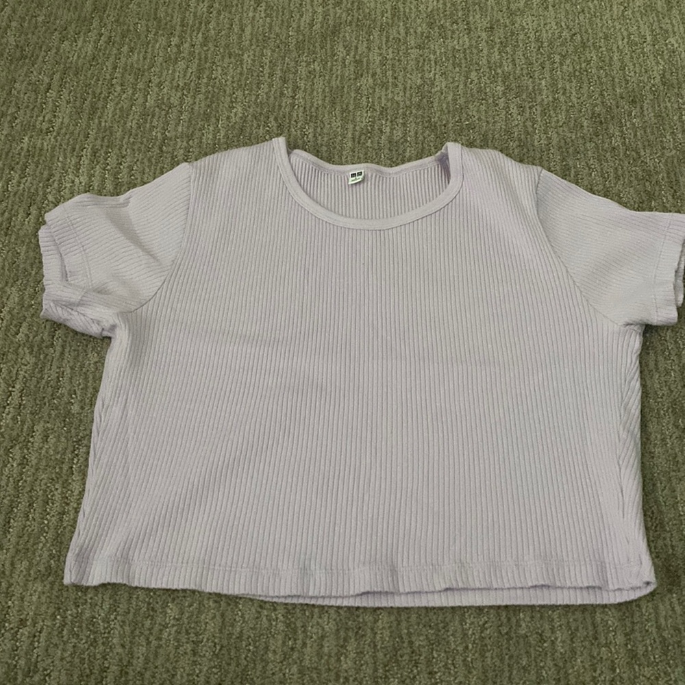 Lilac Crop Top